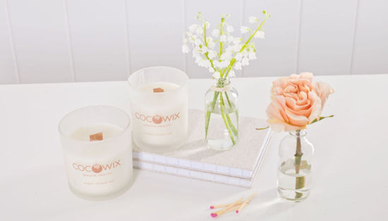 Floral Candle